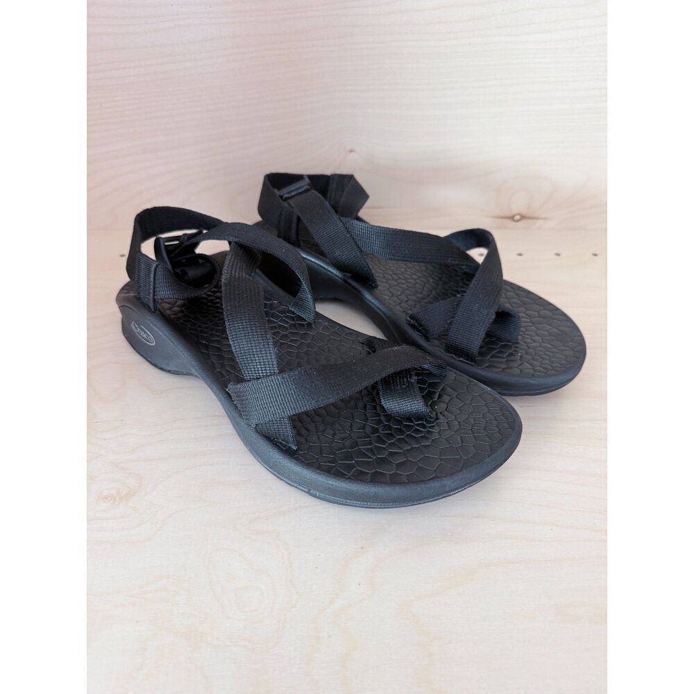 Chaco Updraft Bulloo Sport Sandals Womens Waterproof Black Outdoor Hiking Size 8